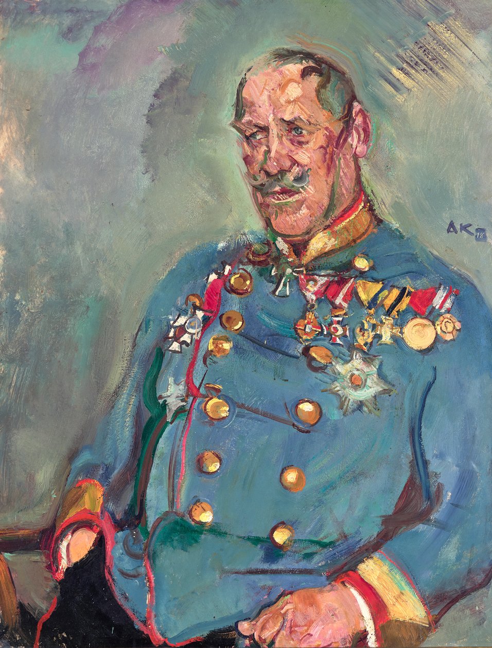 Général Gottfried Seibt von Ringenhart - Anton Kolig