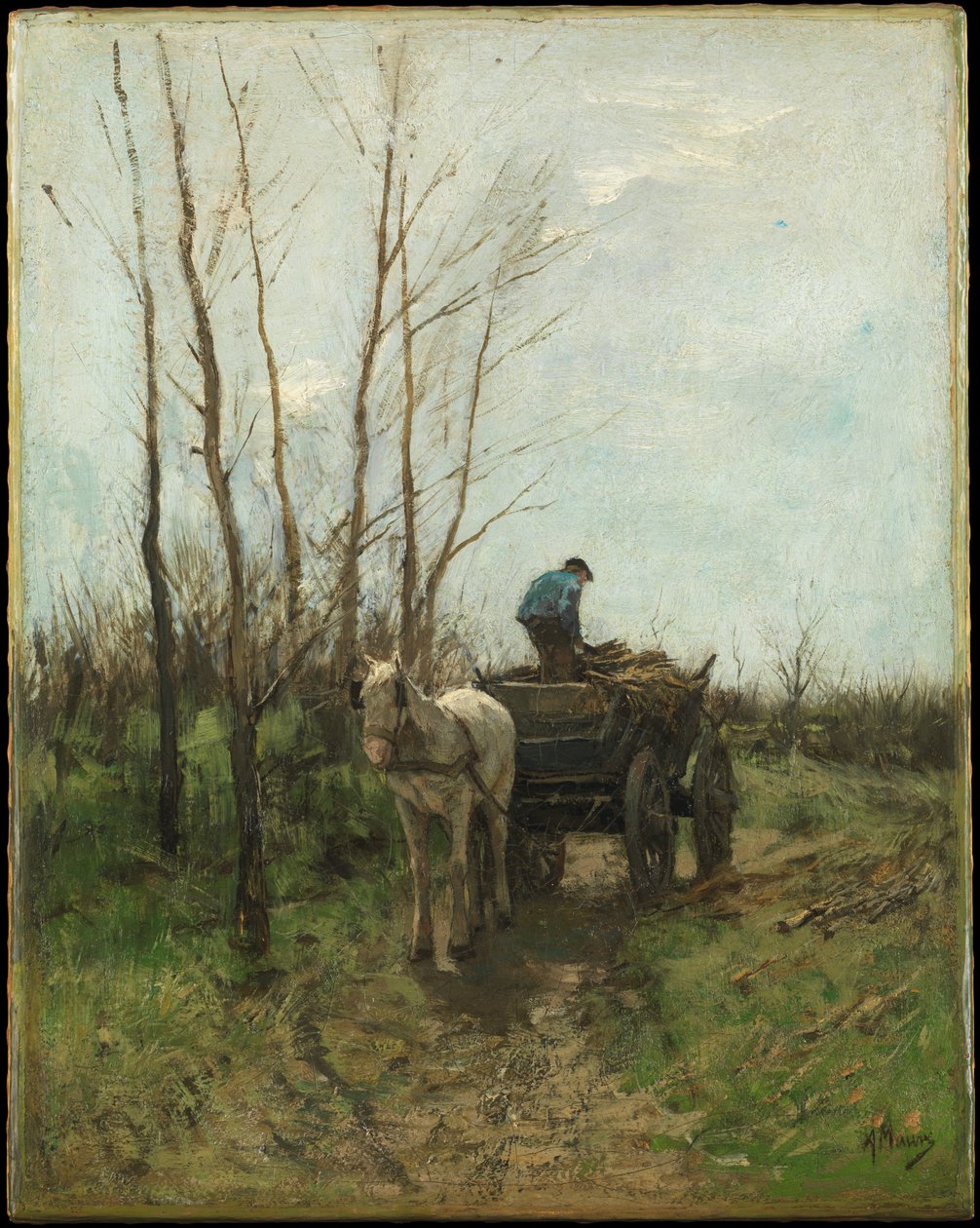Ramasser du bois - Anton Mauve