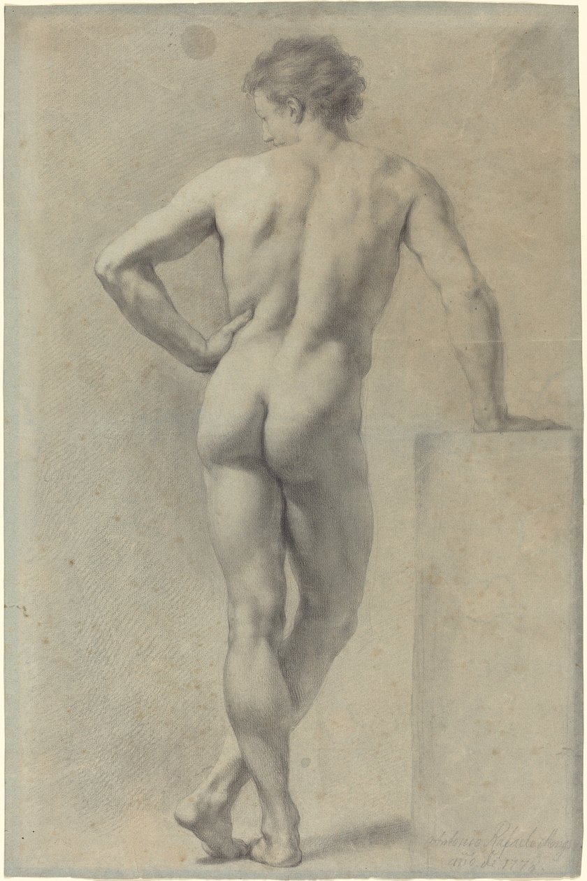 Étude de nu masculin - Anton Raphael Mengs