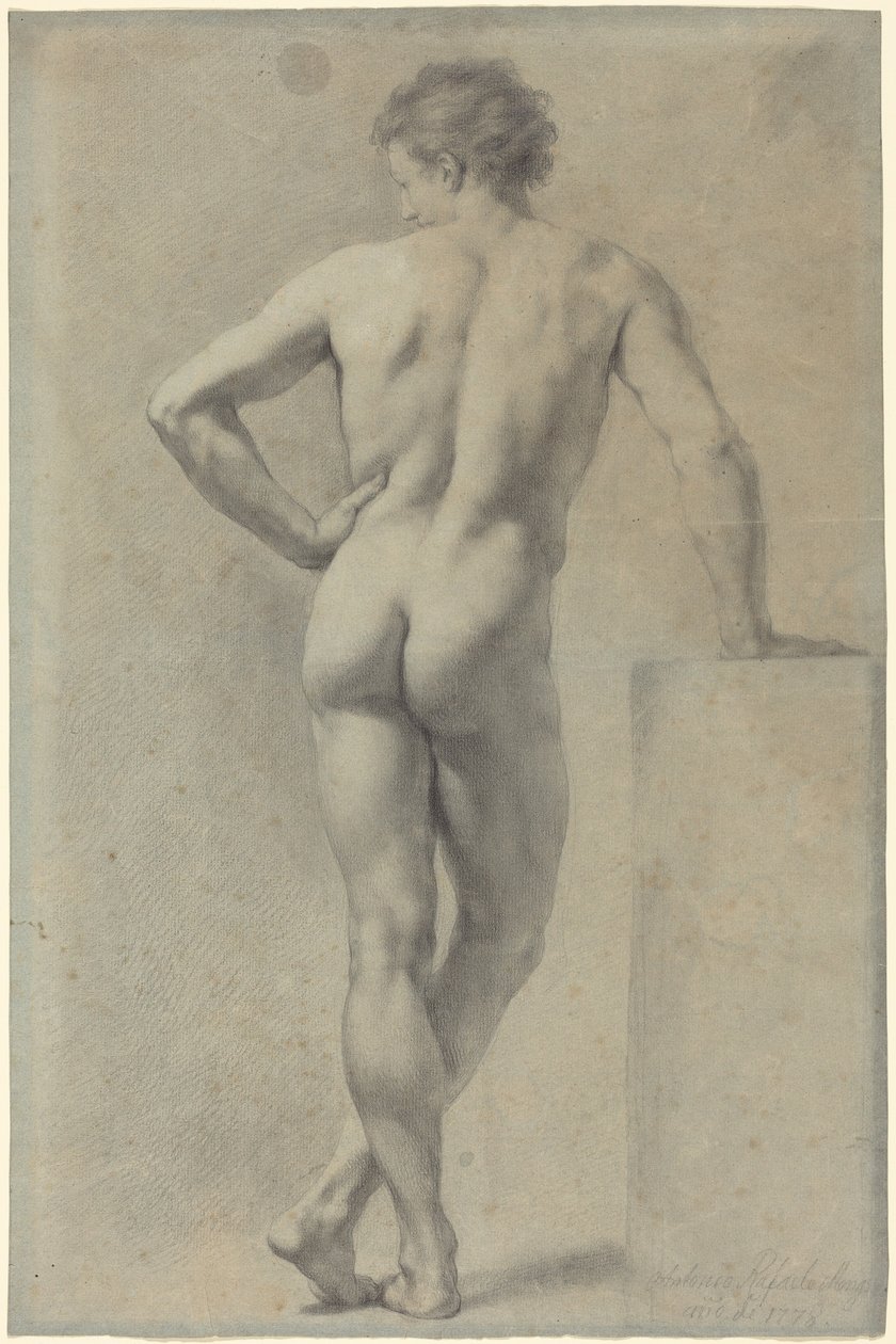 Étude de nu masculin - Anton Raphael Mengs