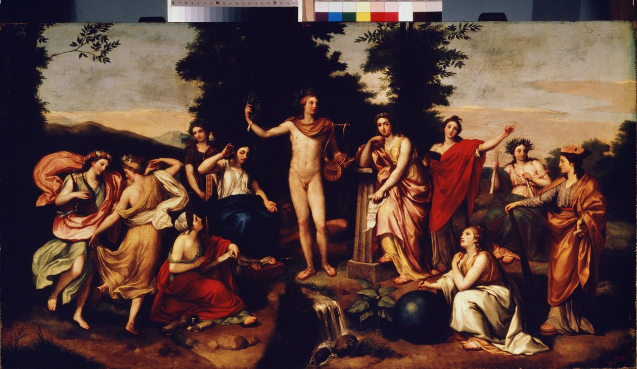 Parnasse, c.1750-60 - Anton Raphael Mengs