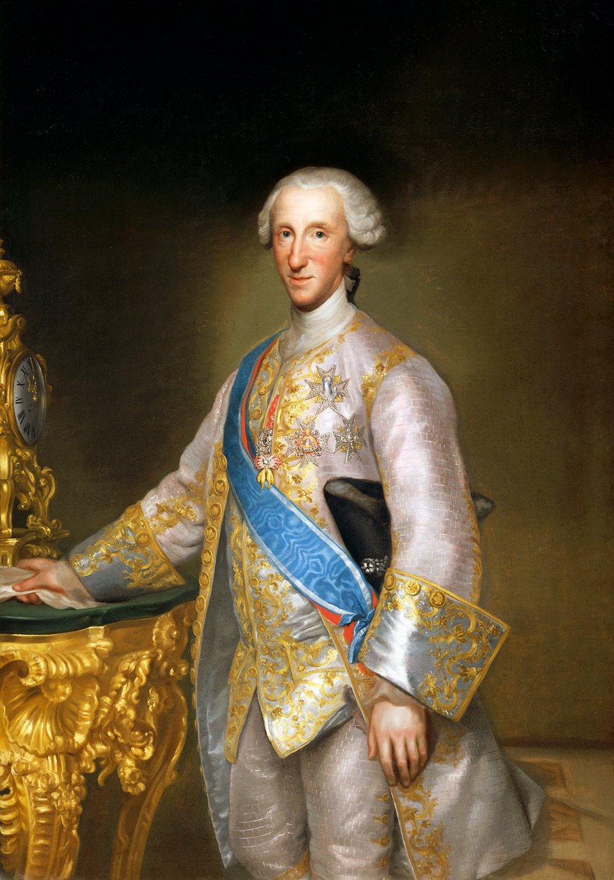 Portrait de Don Luis Antonio Jaime de Bourbon, par Anton Raphael Mengs, vers 1774 - Anton Raphael Mengs