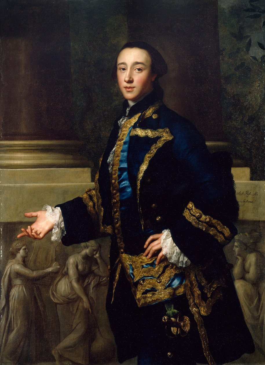 Portrait de Thomas Conolly (1738-1803) - Anton Raphael Mengs