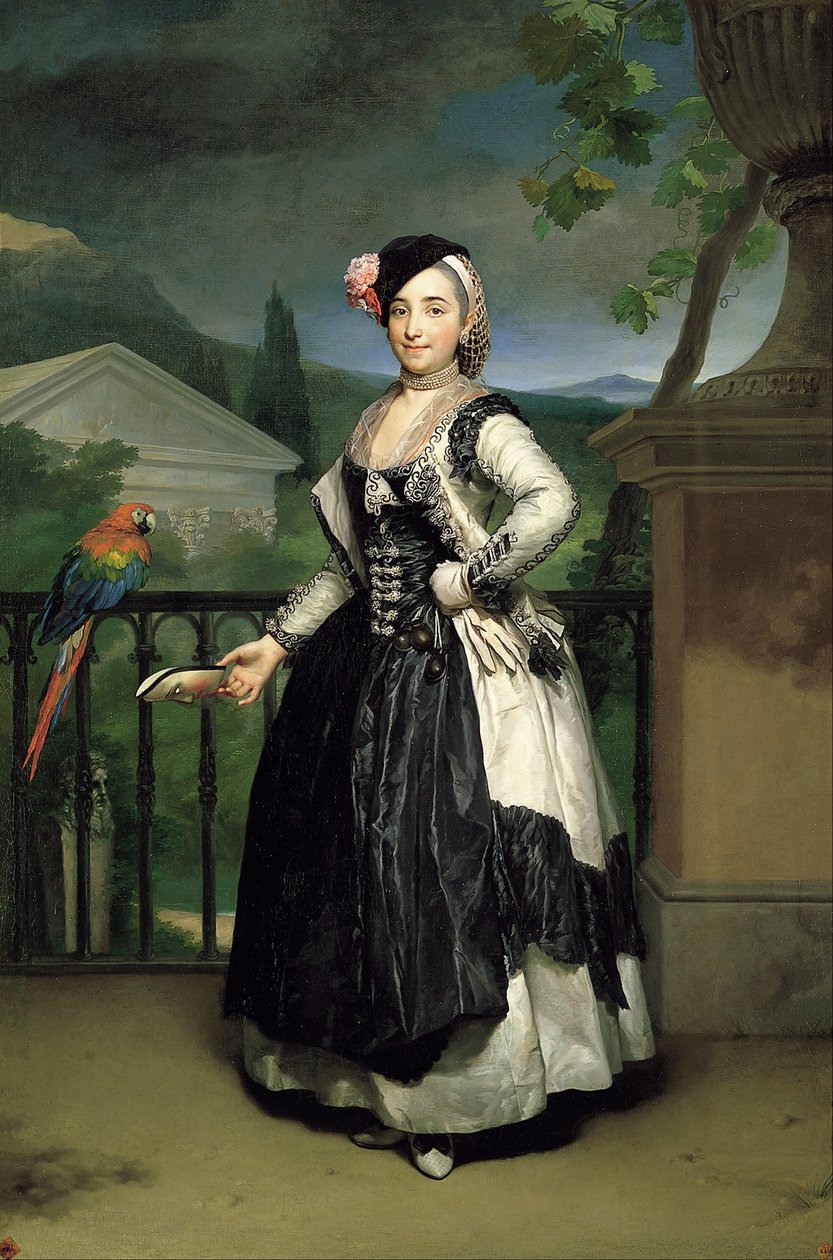 Portrait de la marquise de Llano - Anton Raphael Mengs