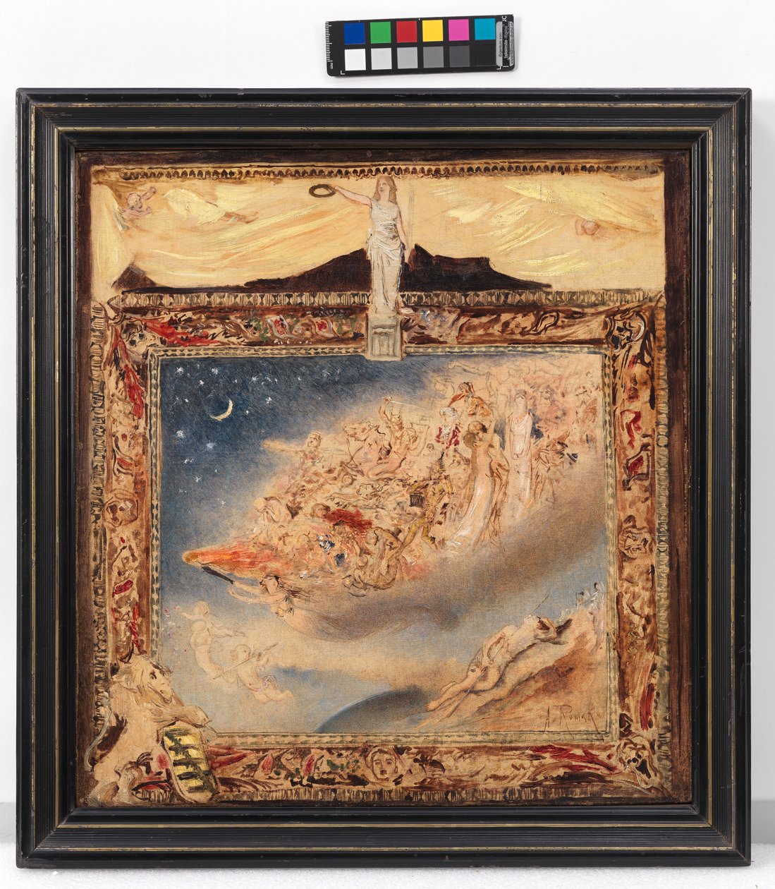 Projet de rideau de théâtre - Anton Romako