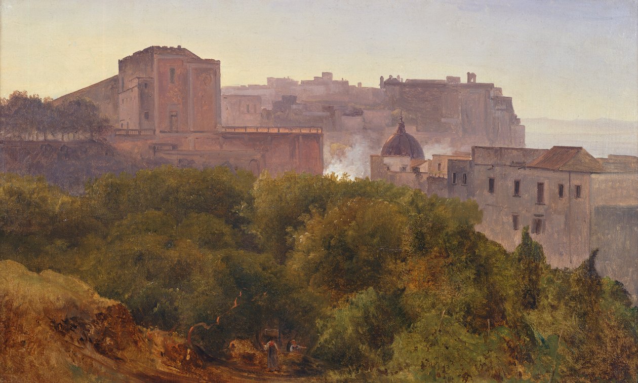 Bois de Francavilla à Chiatamone, vers 1824 - Anton Sminck Pitloo