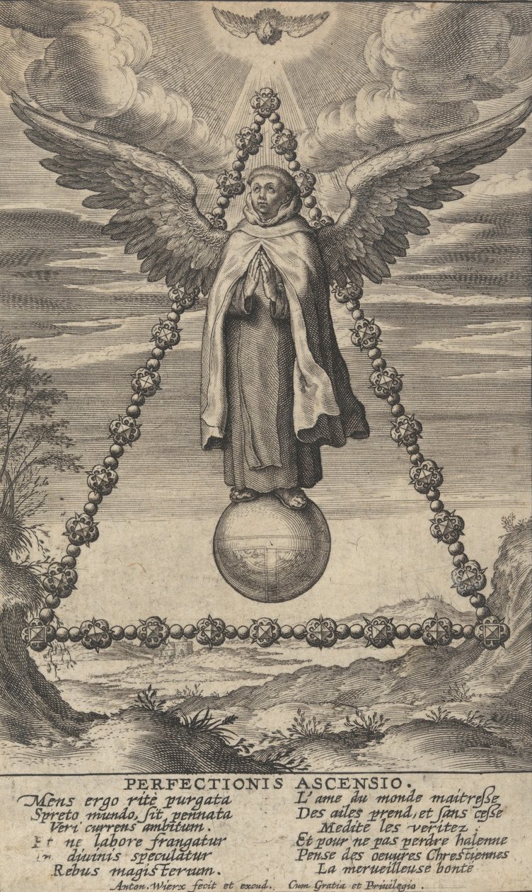 Perfectionis Ascensio, de La Vie de Saint Jean de la Croix, 1622-24 - Anton Wierix