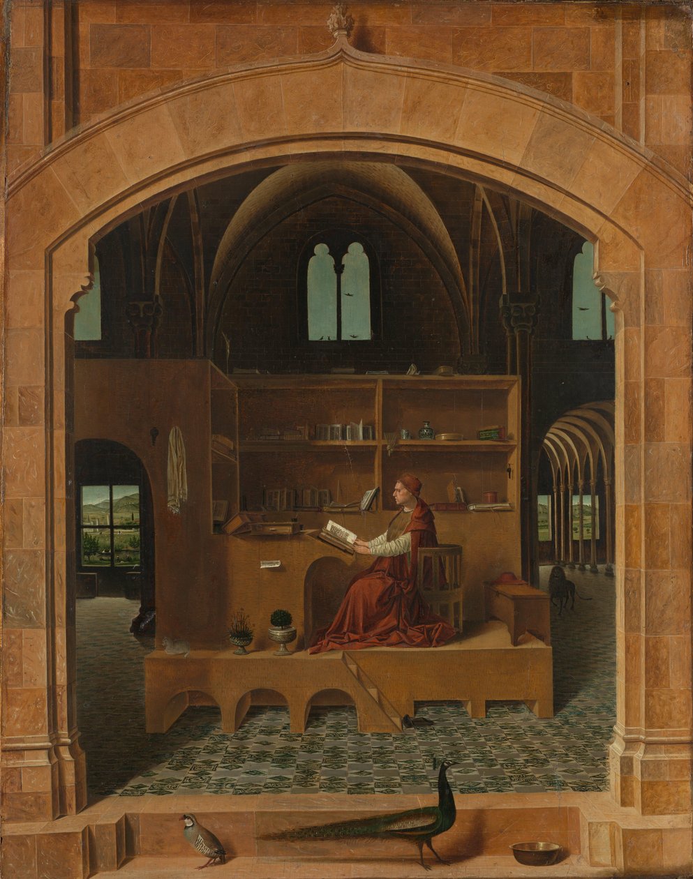 Saint Jérôme dans son bureau - Antonello da Messina