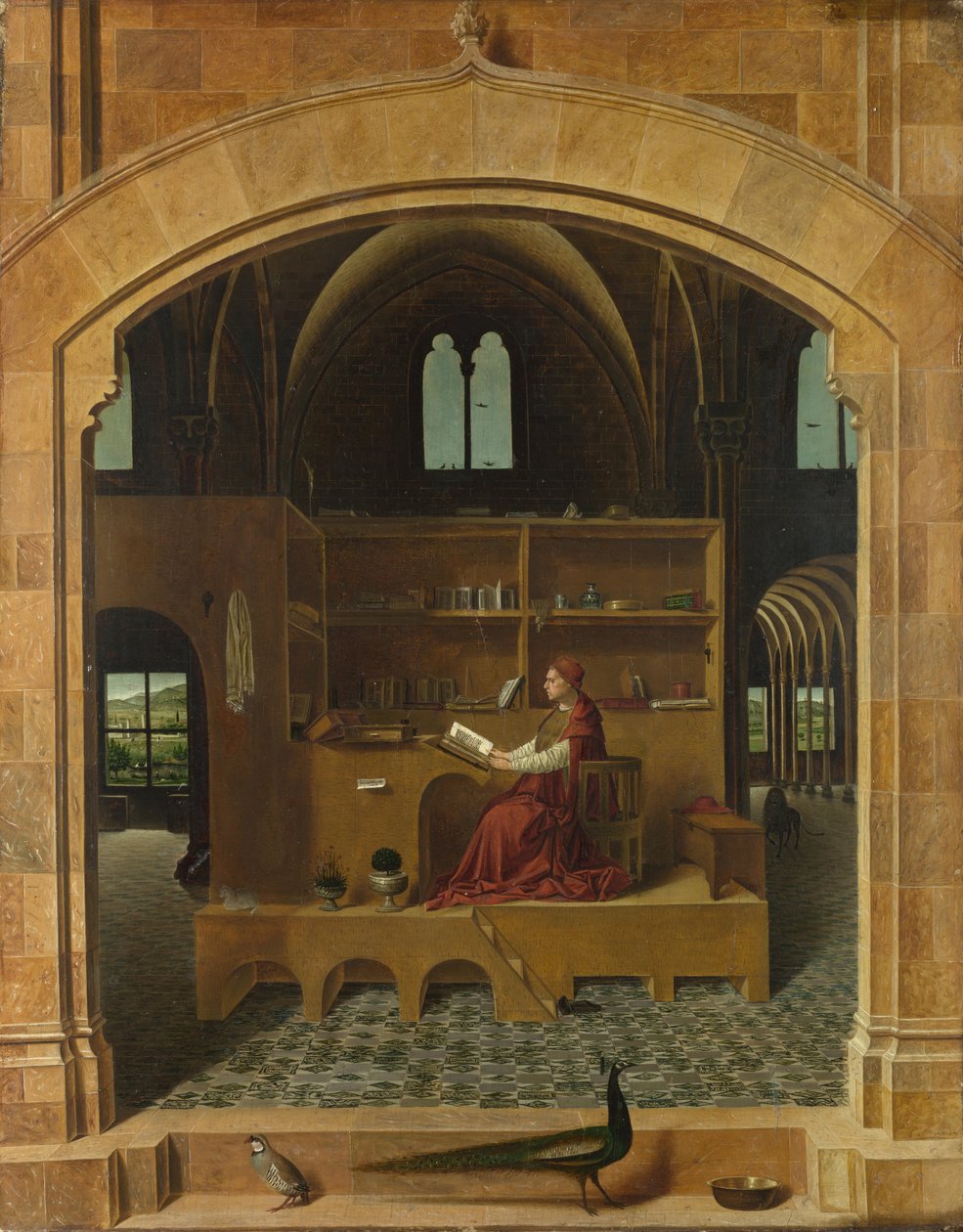 Saint Jérôme dans son étude, vers 1475 - Antonello da Messina