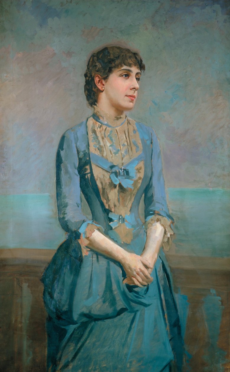 Portrait de Lluïsa Dulce i Tresserra, Marquise de Castellflorite - Antoni Caba