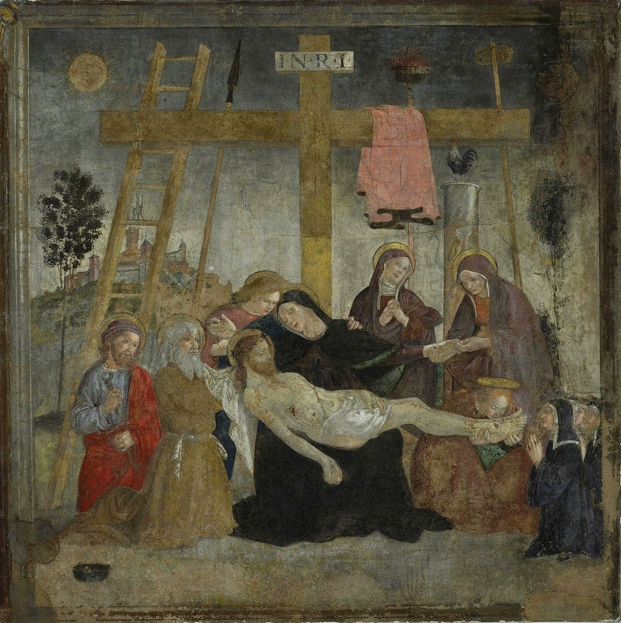 La déposition - Antoniazzo Romano