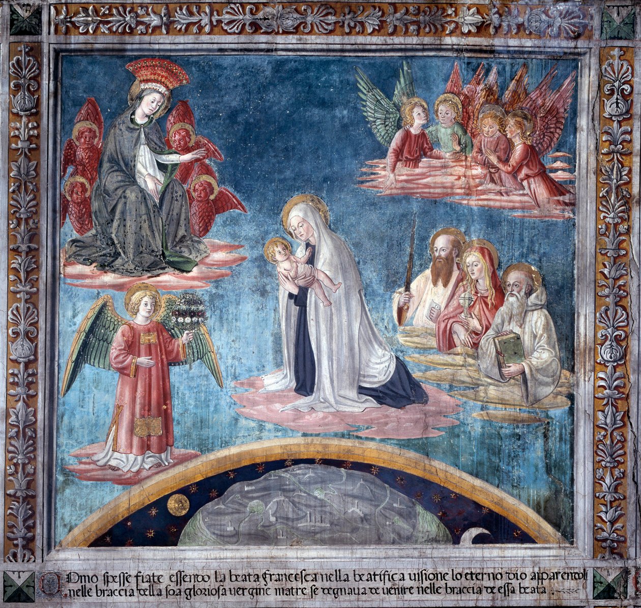 Vie de Sainte Francesca Romana : Plusieurs fois en extase, Francesca reçut l