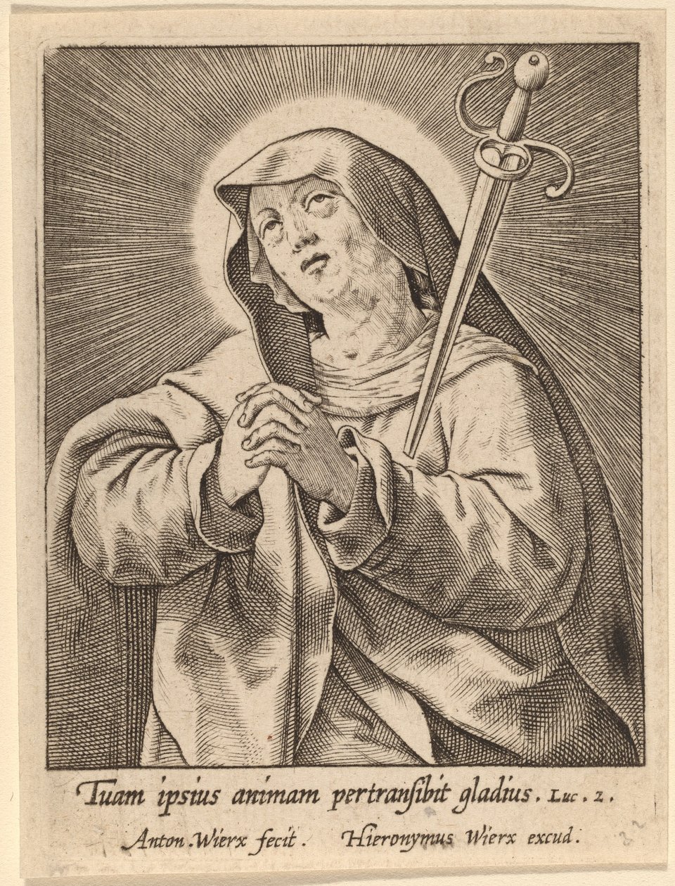 Tuam ipsius animam ... - Antonie Wierix