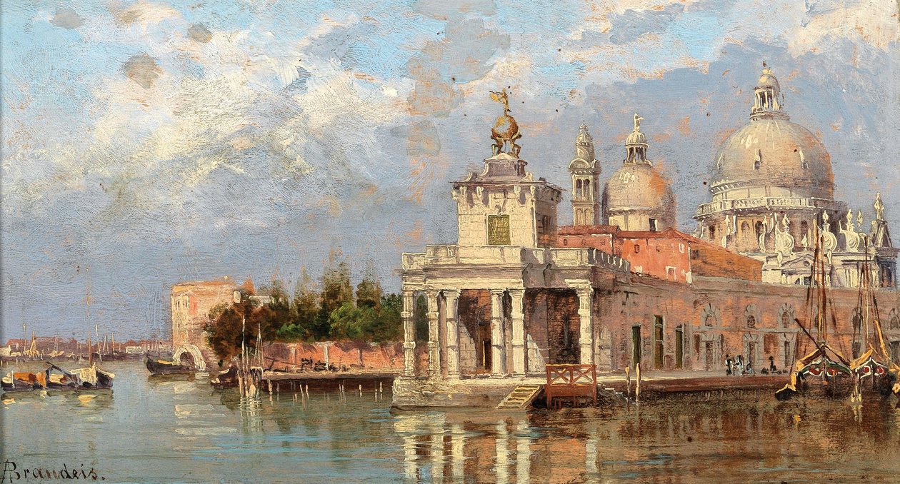 Antonietta Brandeis Dogana et Santa Maria della Salute - Antonietta Brandeis