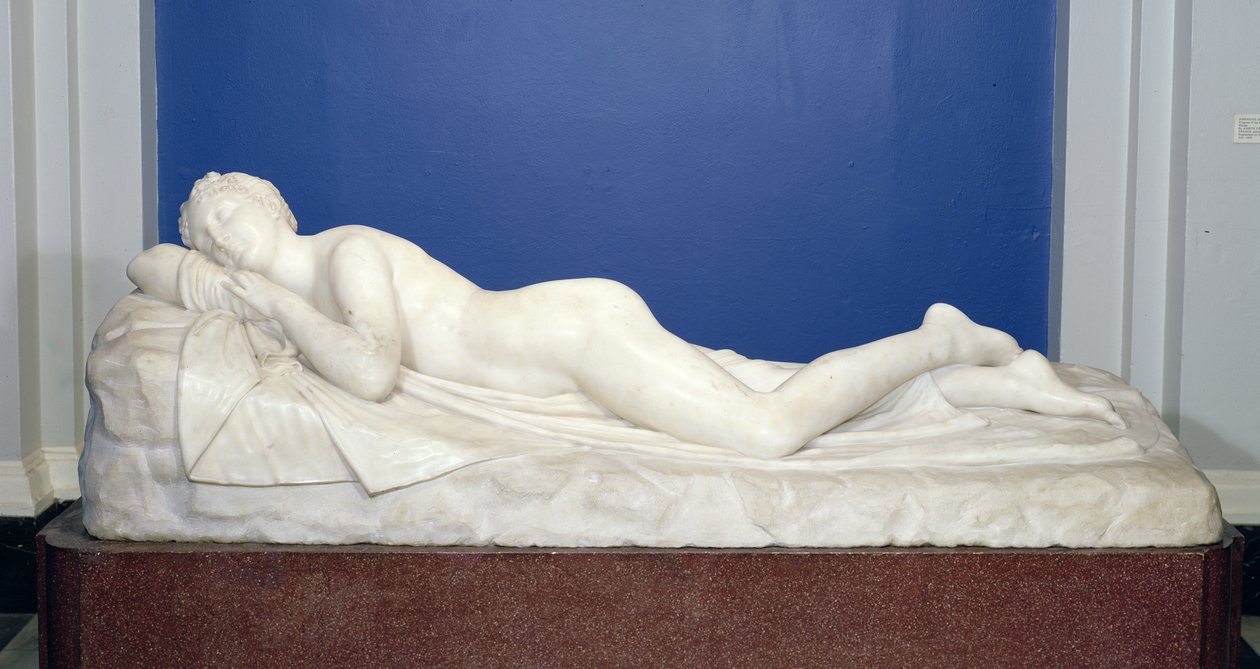 Nymphe endormie, c.1820-24 - Antonio Canova