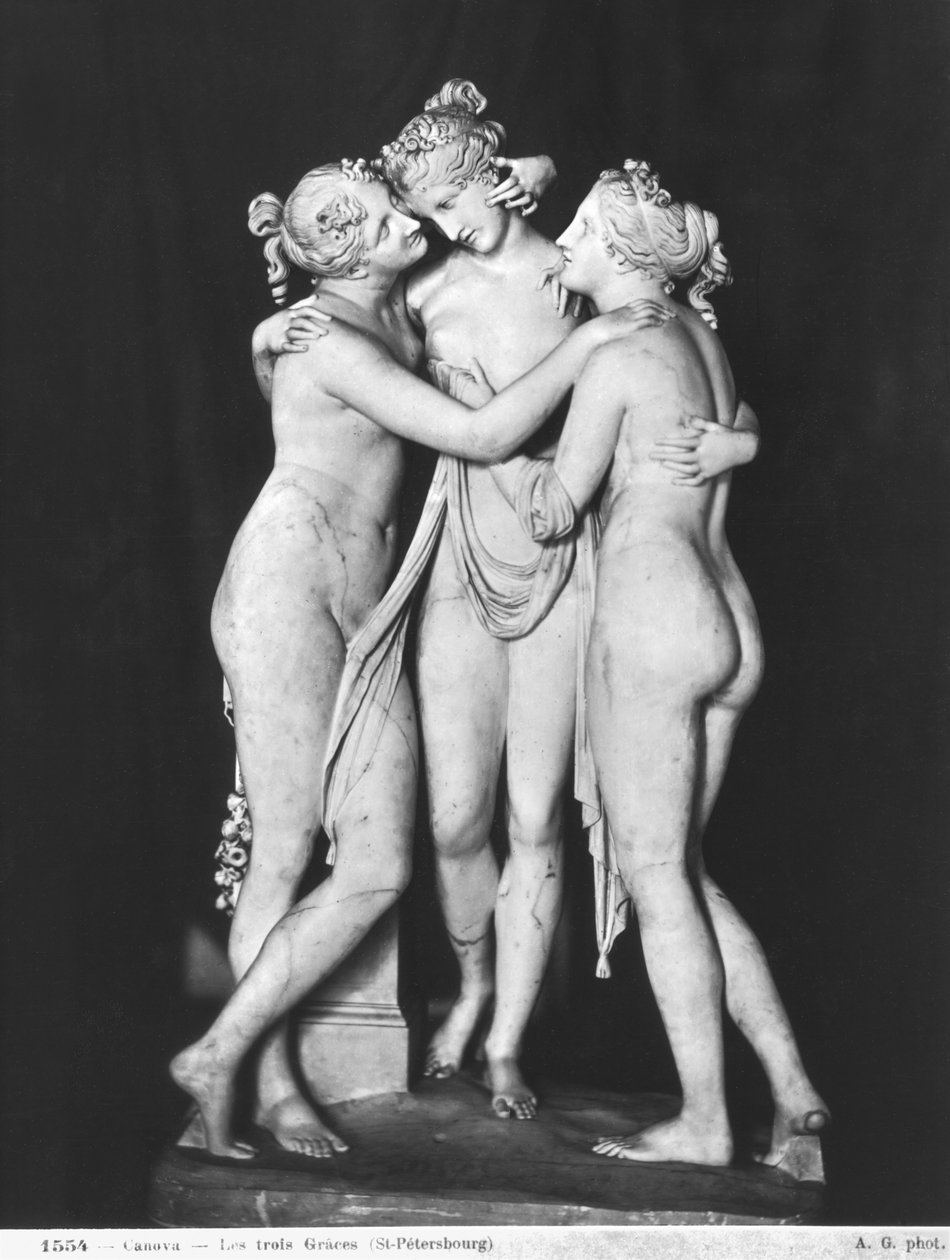 Les Trois Grâces, 1812-16 - Antonio Canova