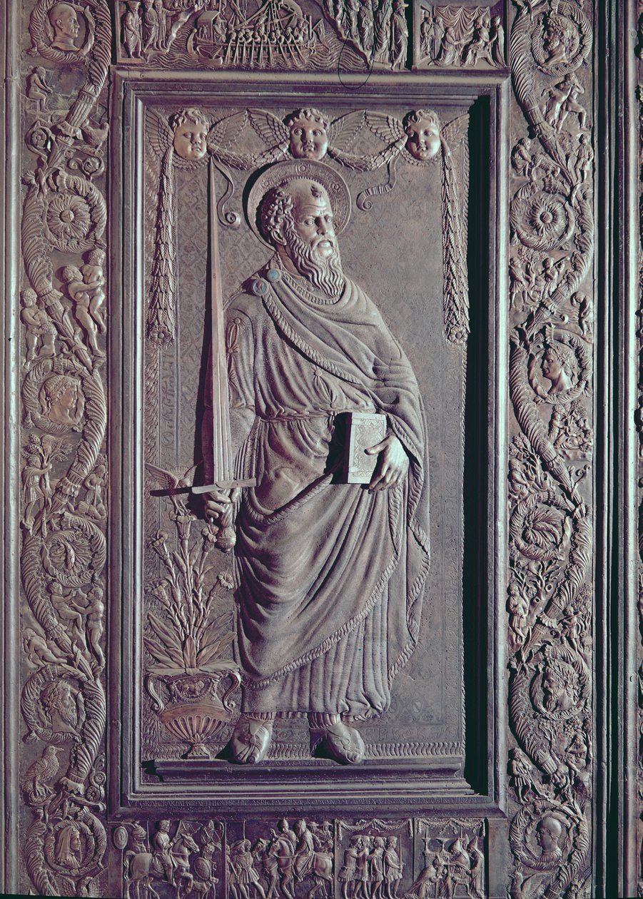 Saint Paul (détail) - Antonio Filarete