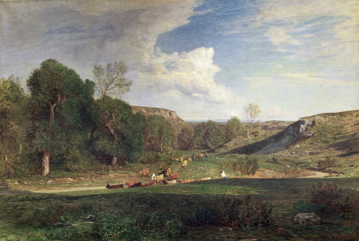 Le nuage de pluie - Antonio Fontanesi