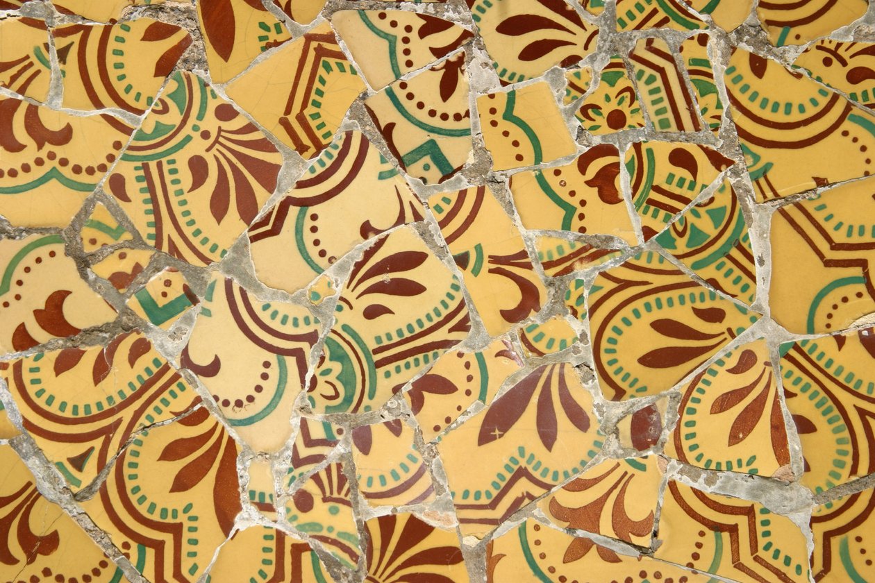 Carreau de céramique, 1900-14 - Antonio Gaudi