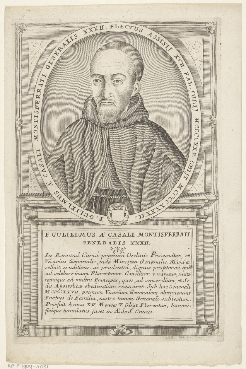 Guillermo Robazoglio da Casale - Antonio Luciani