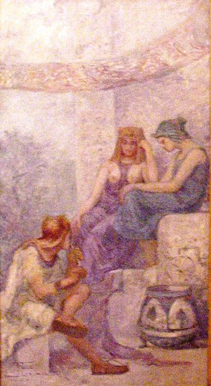 Histoire de la musique, étude pour la décoration de l