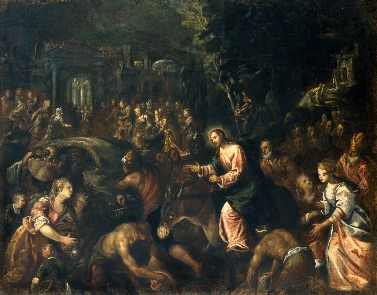 Entrée de Jésus à Jérusalem - Antonio Vicentino