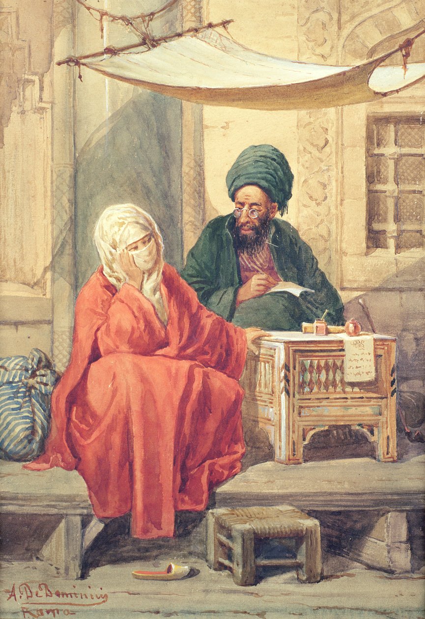 Le scribe ottoman - Antonio di Dominici