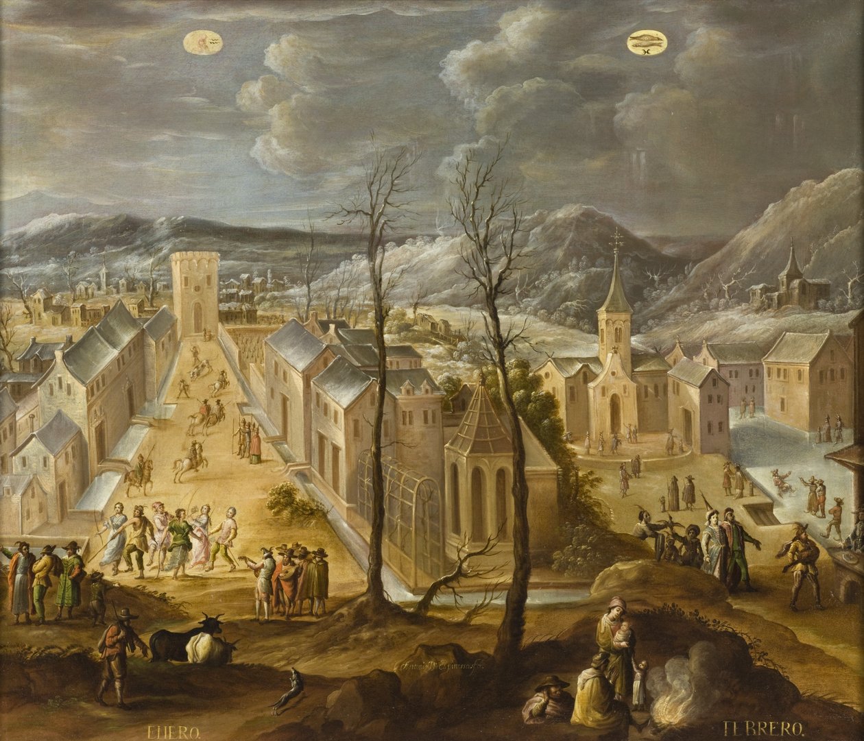 Janvier et février de Los doce meses del año (Les Douze Mois de l