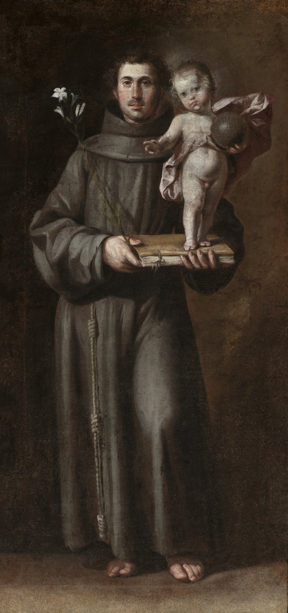 Saint Antoine de Padoue - Antonio del Castillo y Saavedra