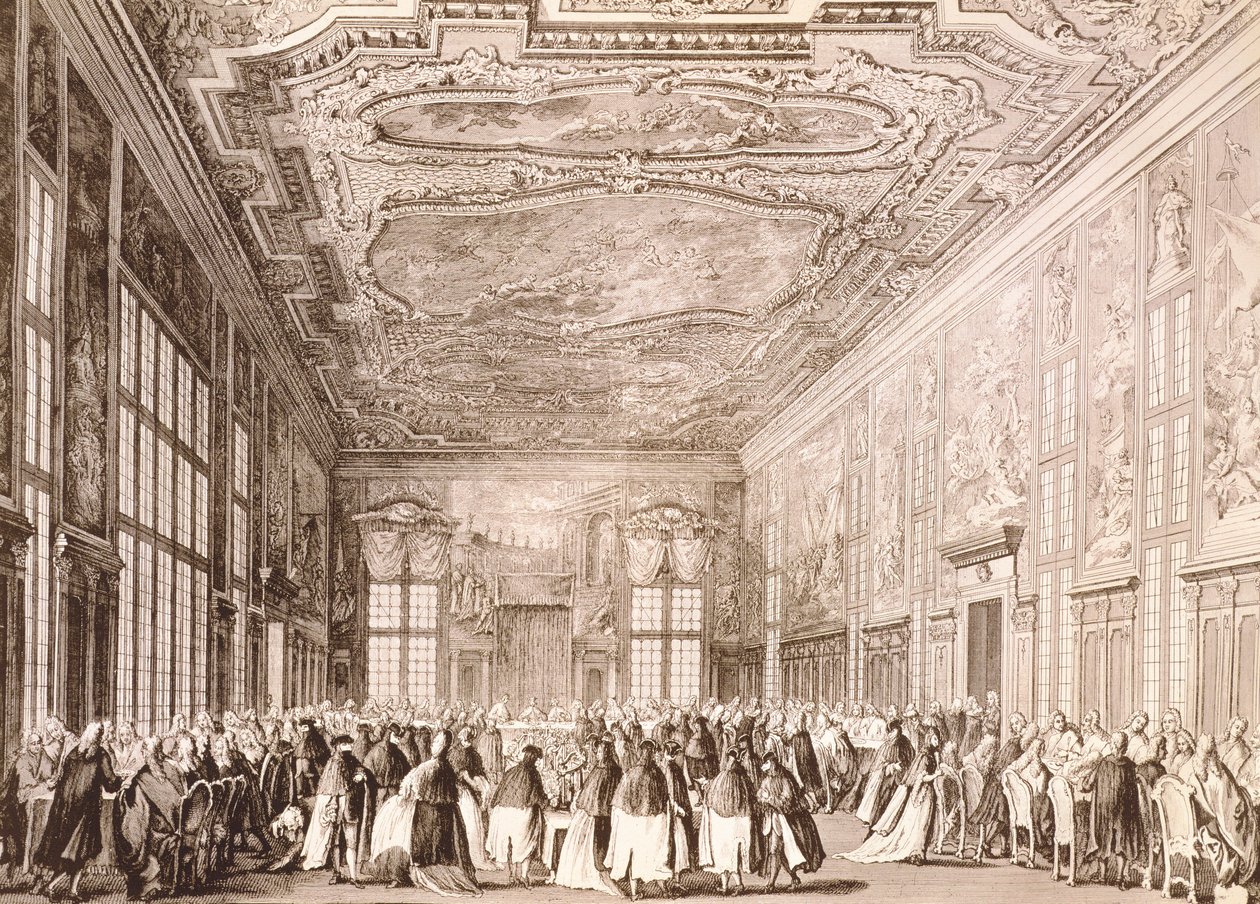 Fête ducal, banquet donné par le Doge de Venise en l
