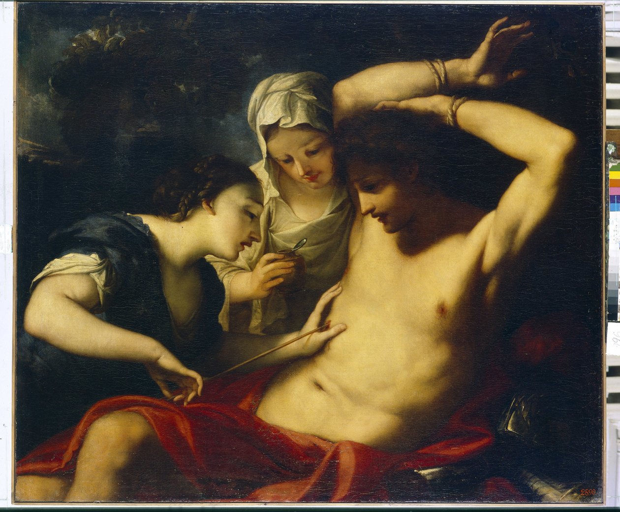 Saint Sébastien, Sainte Irène et Sainte Lucie - Antonio Balestra