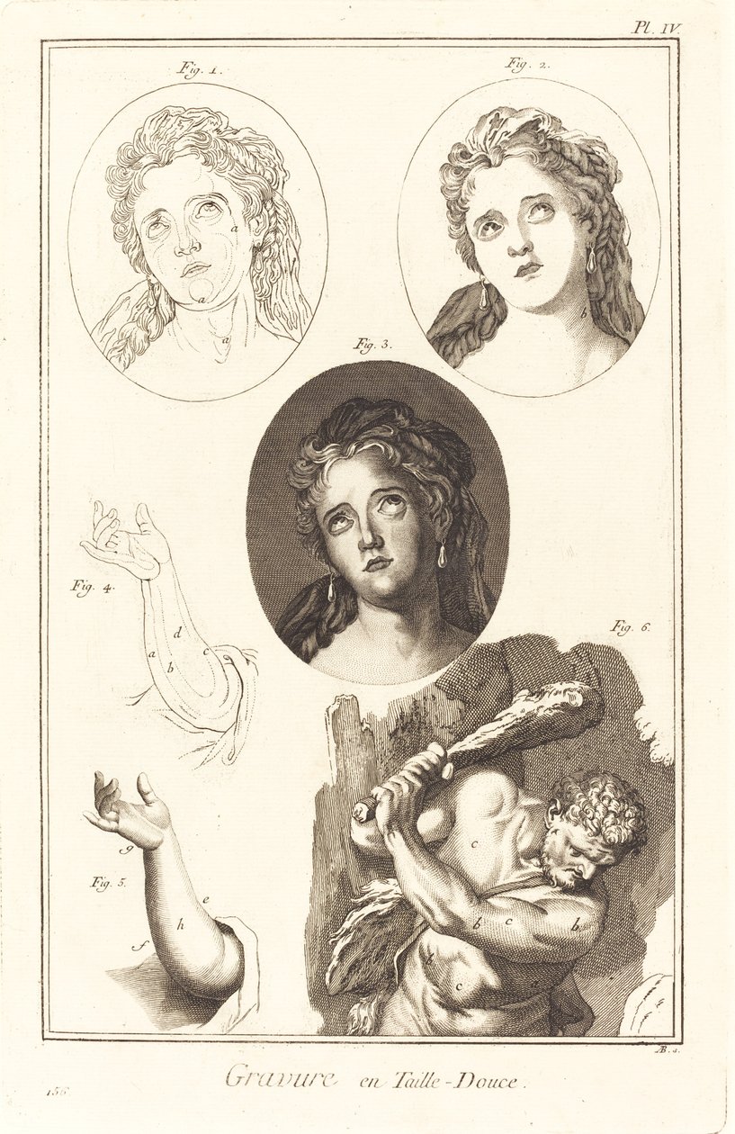 Gravure en Taille-Douce: pl. IV - Antonio Baratta