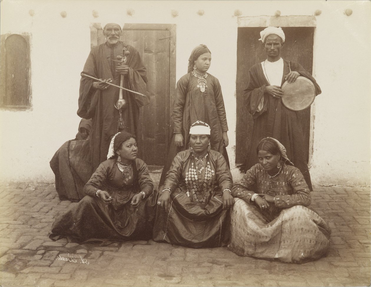 Danseurs arabes, Égypte - Antonio Beato