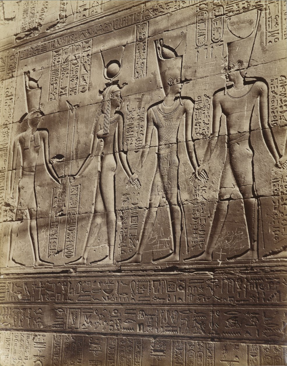 Bas-relief du temple d