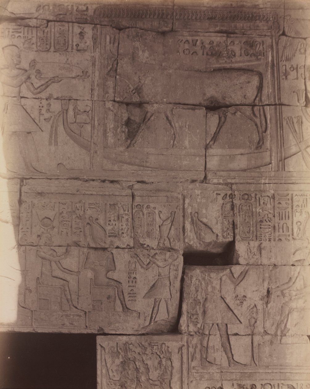 Deir el-Medineh, Barge sacrée - Antonio Beato