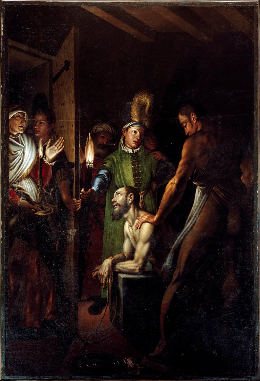 La Décollation de Saint Jean-Baptiste - Antonio Campi