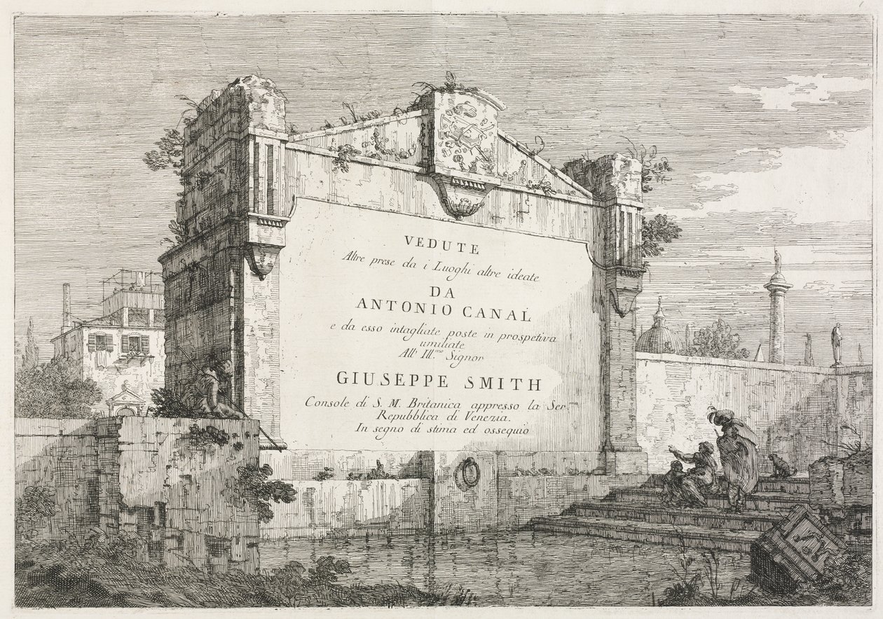 Vues : Page de titre - Antonio Canaletto