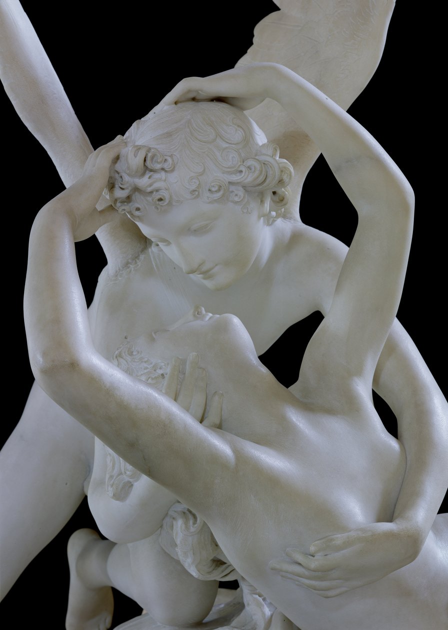 Psyché ranimée par le baiser de Cupidon - Antonio Canova