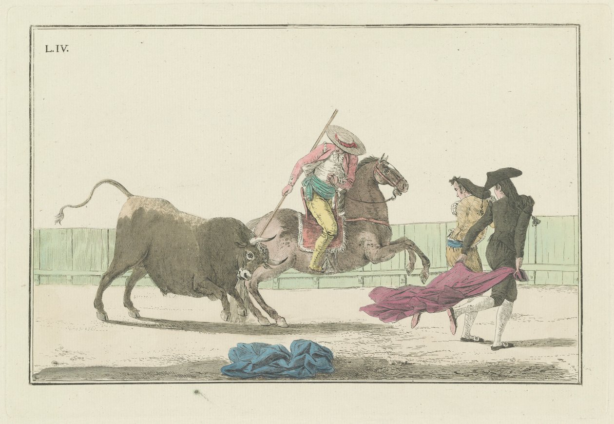 Planche IV, de la série Collection des principales actions d