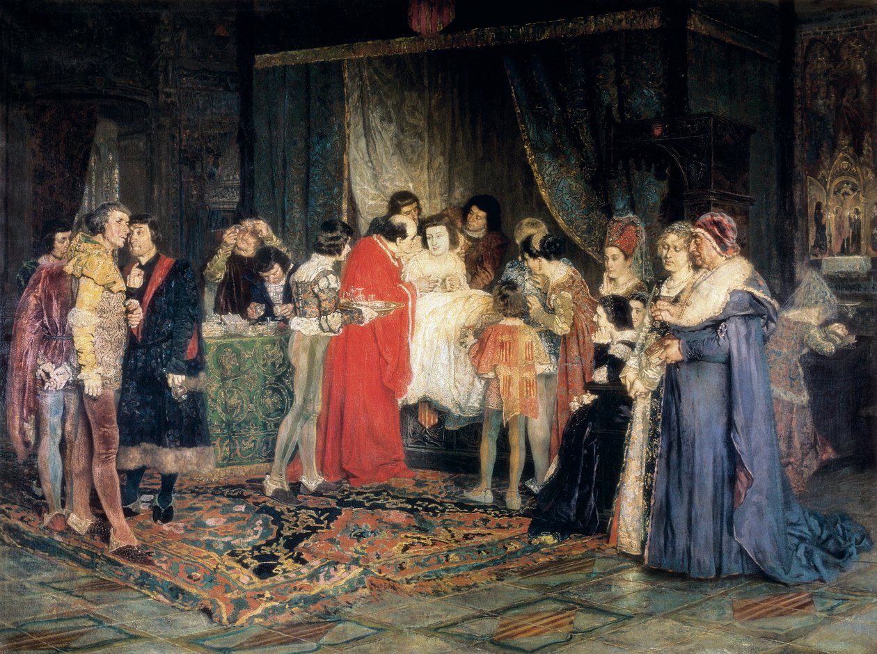 Mort de Ferdinand I - Antonio Casanova y Estorach