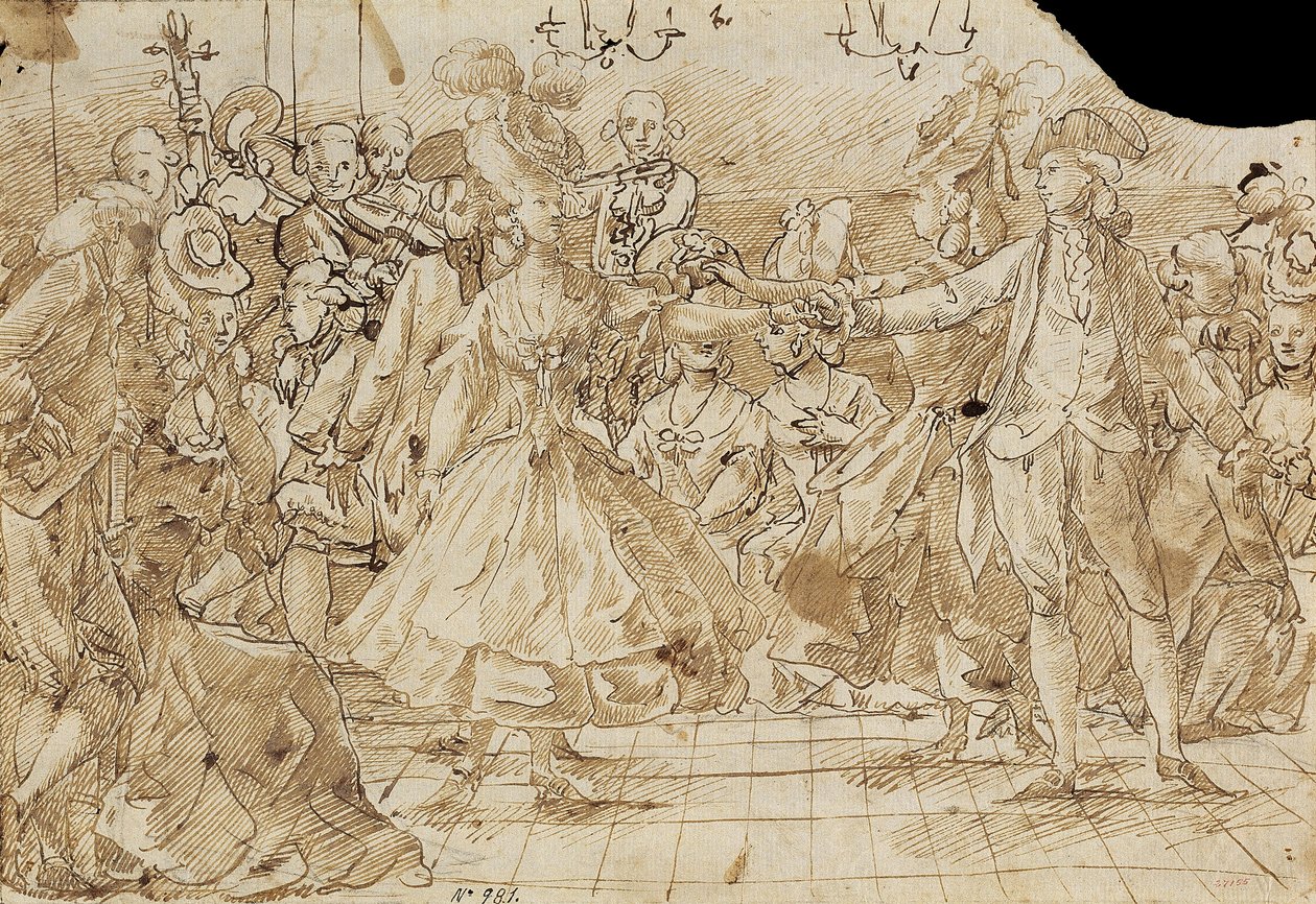 Menuet, vers 1780 - Antonio Casanovas Torrents