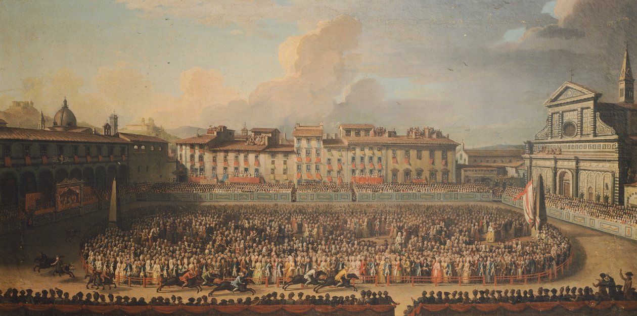 La course des chevaux berbères - Antonio Cioci or Ciocchi