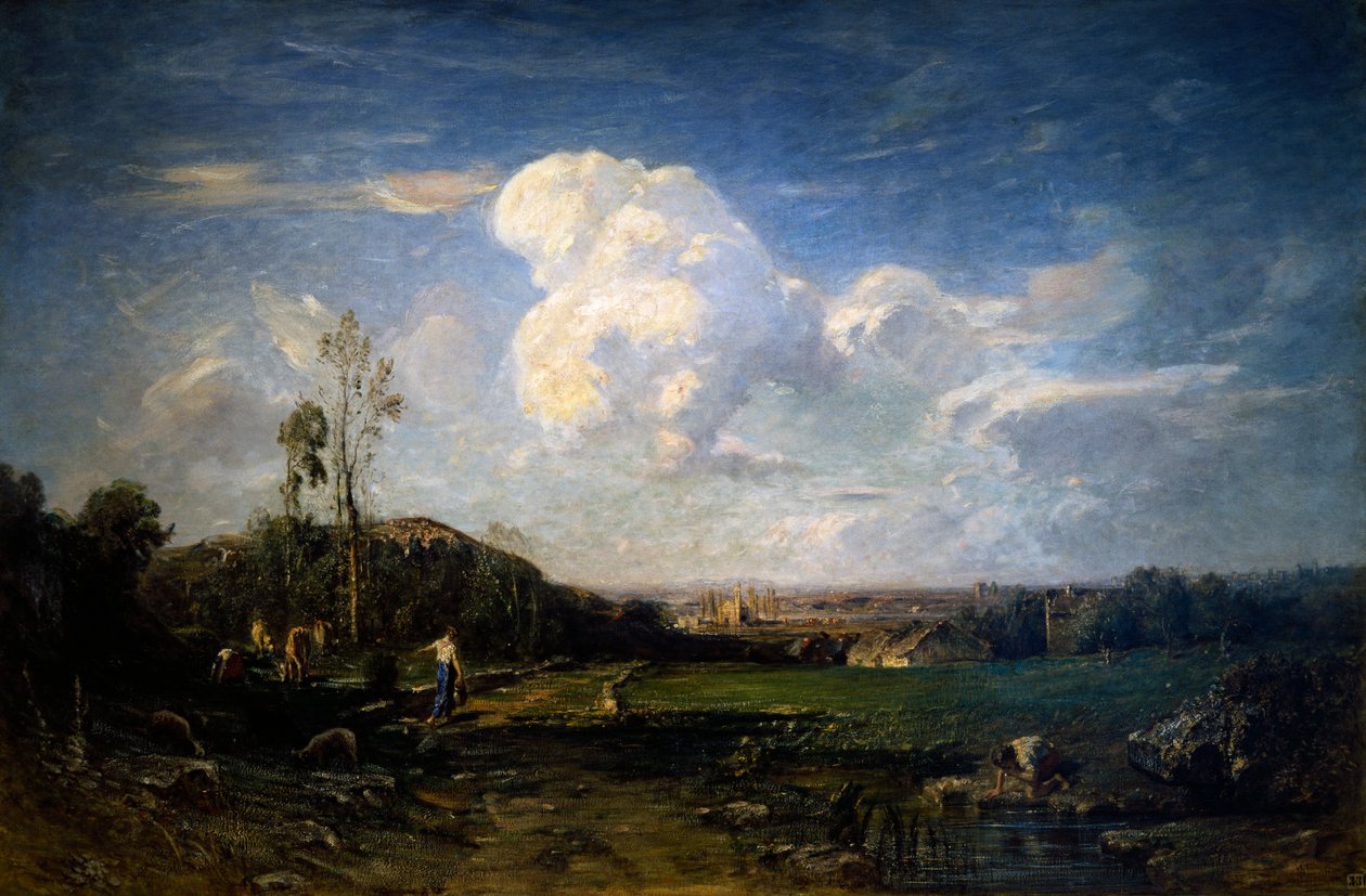 Les nuages - Antonio Fontanesi