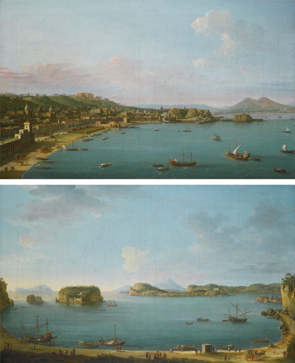 Naples vue de l