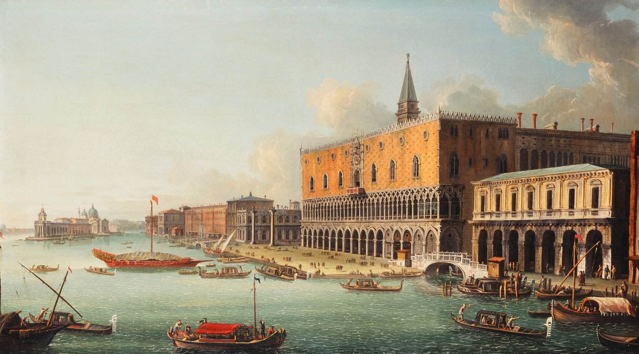 Le Bacino di San Marco, Venise, vue vers l