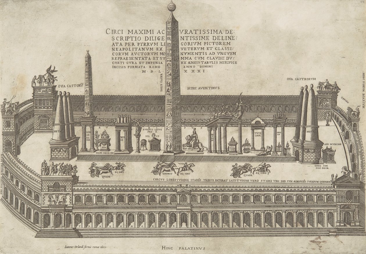 Circi Maximi Accuratissima Descriptio - Antonio Lafreri