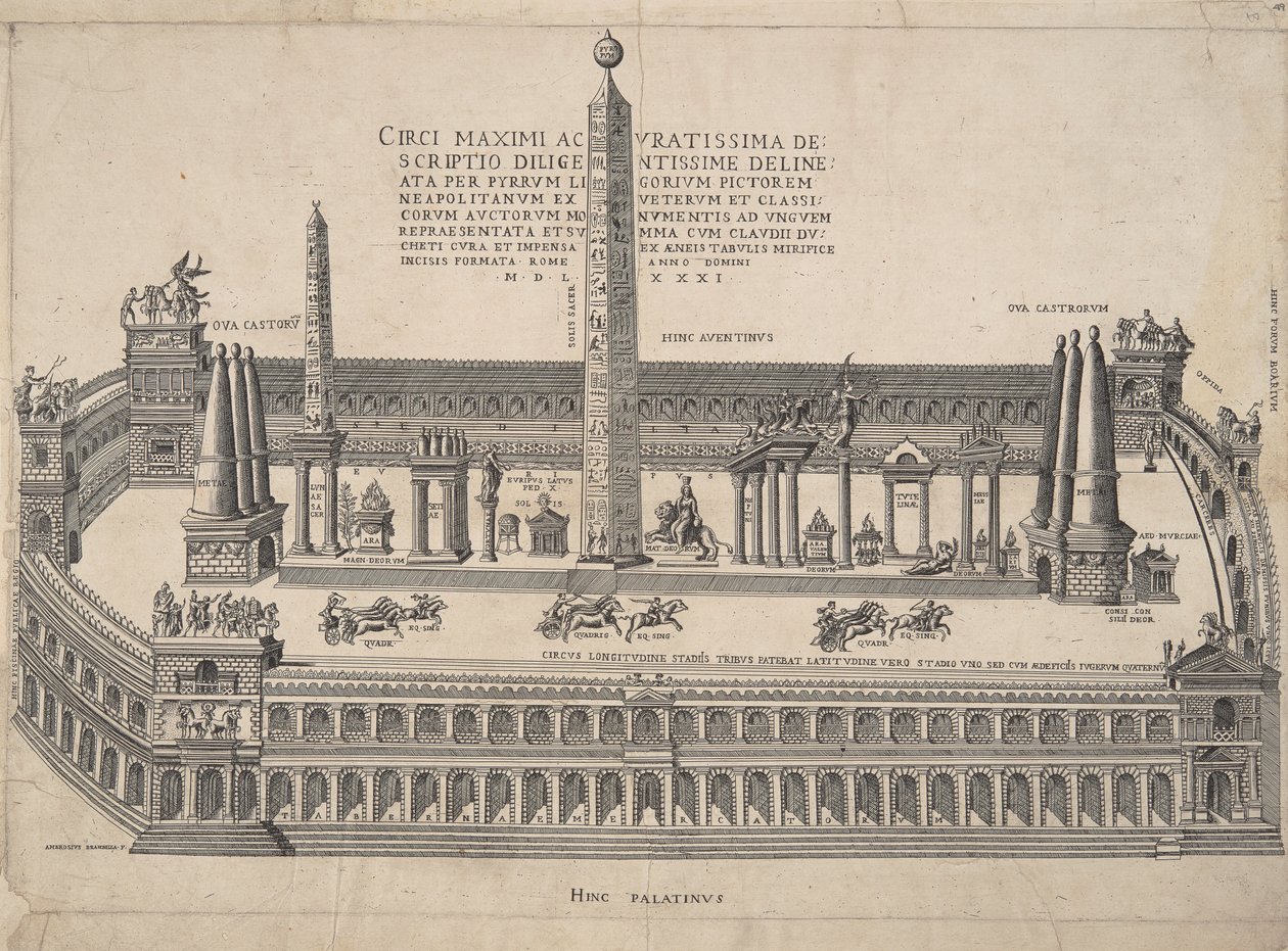 Circi Maximi Accuratissima Descriptio - Antonio Lafreri