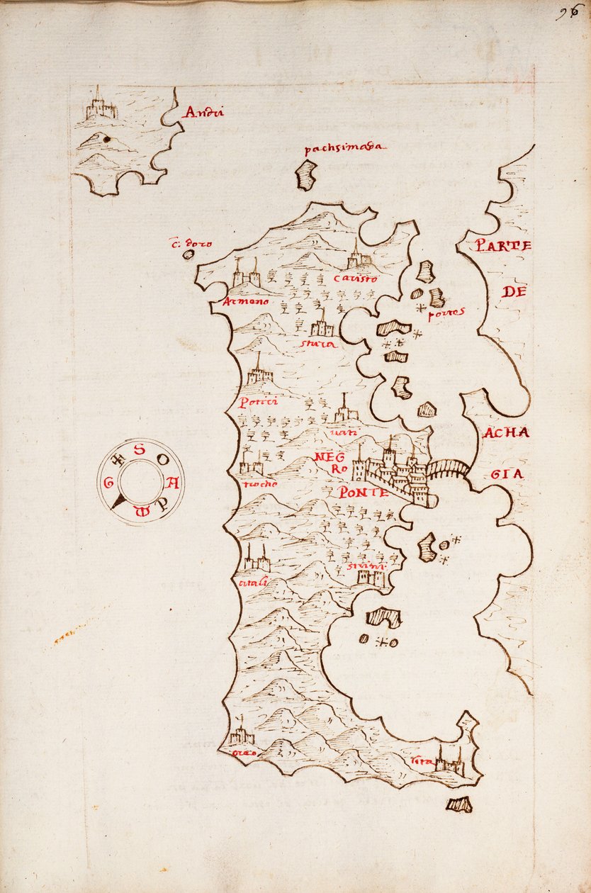Carte de Négroponte - Antonio Millo