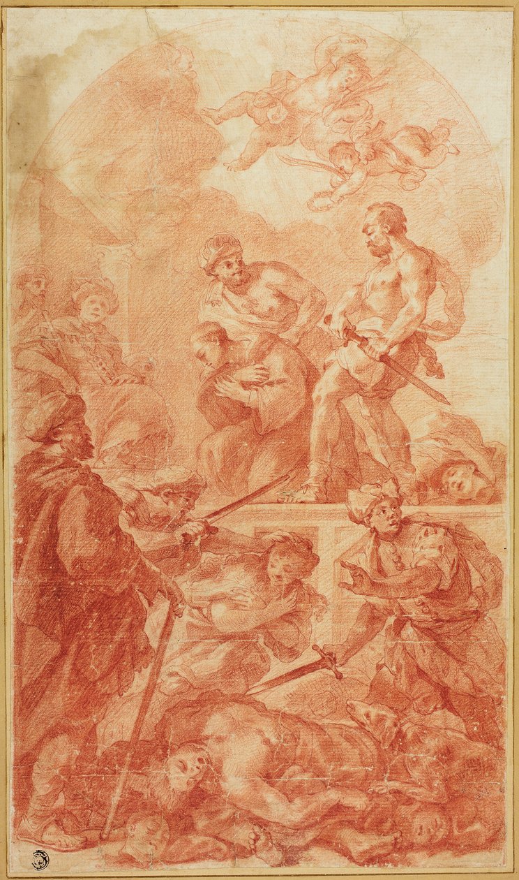 Scène de martyre - Antonio Molinari