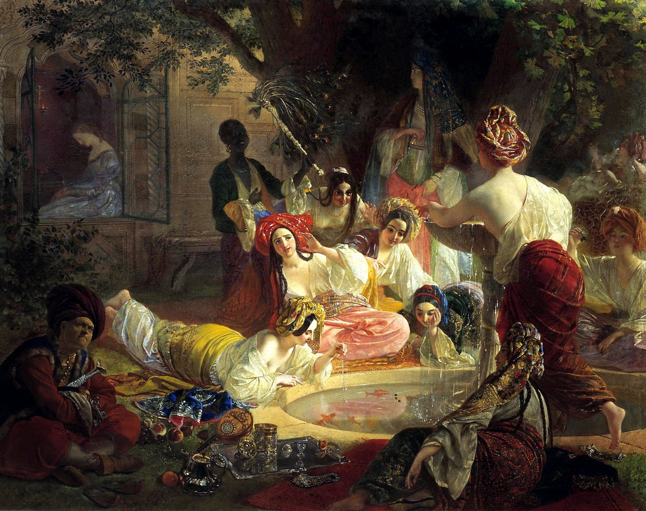 La Fontaine de Bahçesaray, 1849 - Antonio Molinari